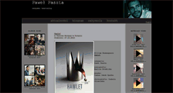 Desktop Screenshot of pawelpaszta.pl